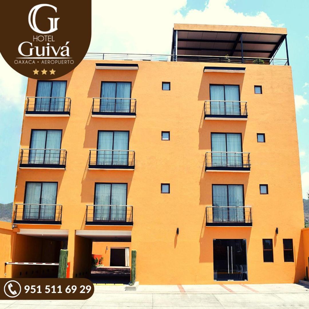 Hotel Guiva Aeropuerto Oaxaca Bagian luar foto
